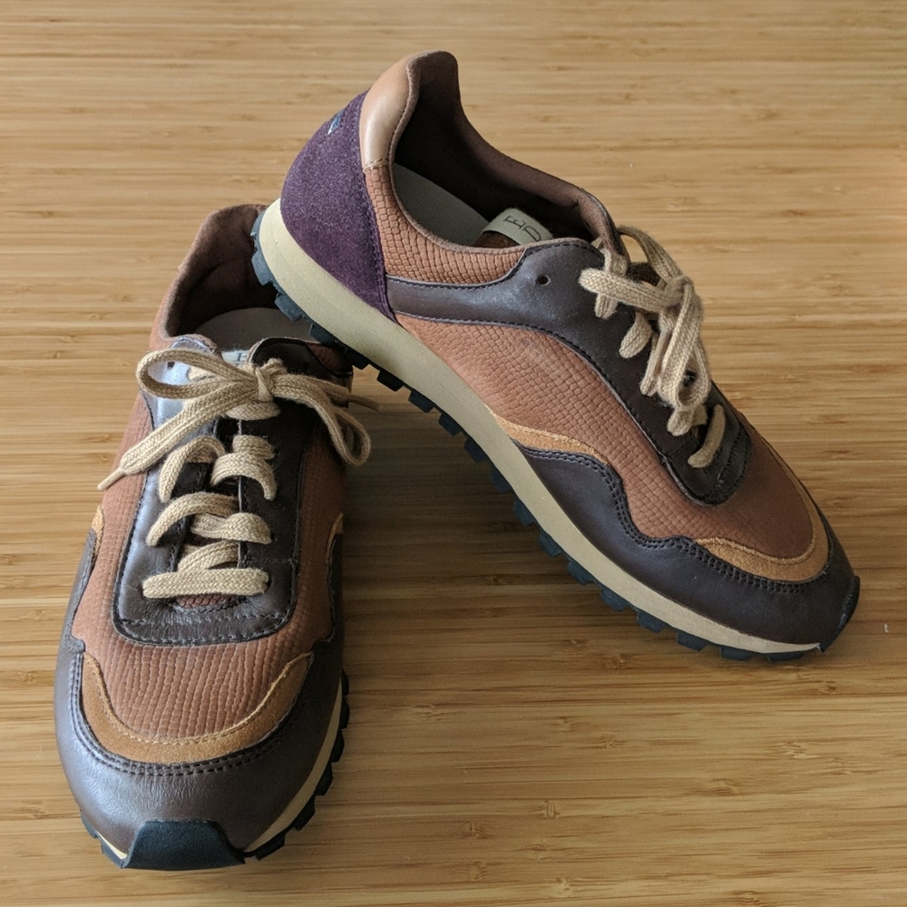 Leather Retro Sneaker